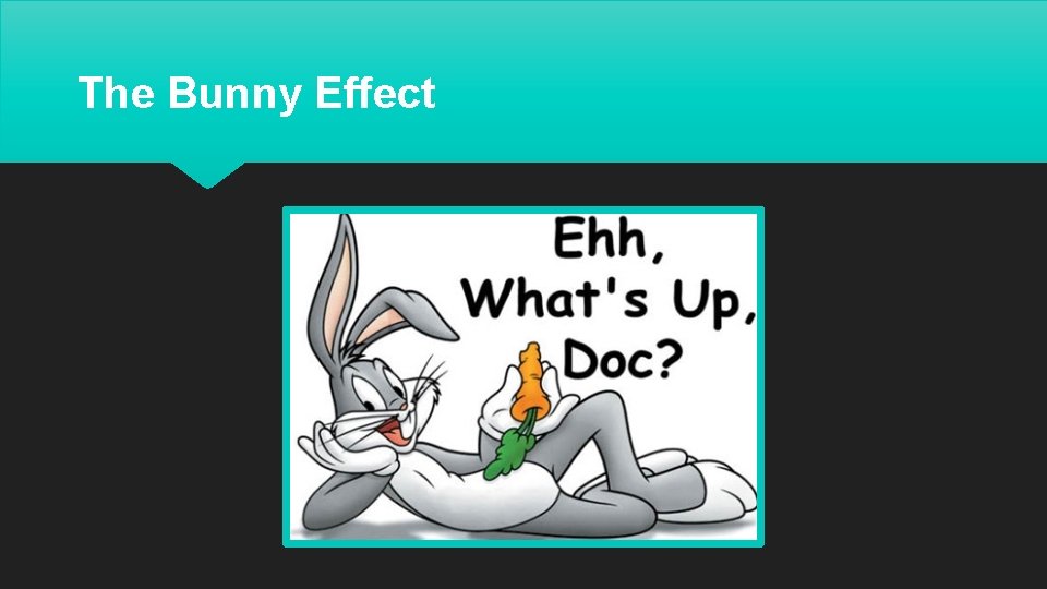 The Bunny Effect 