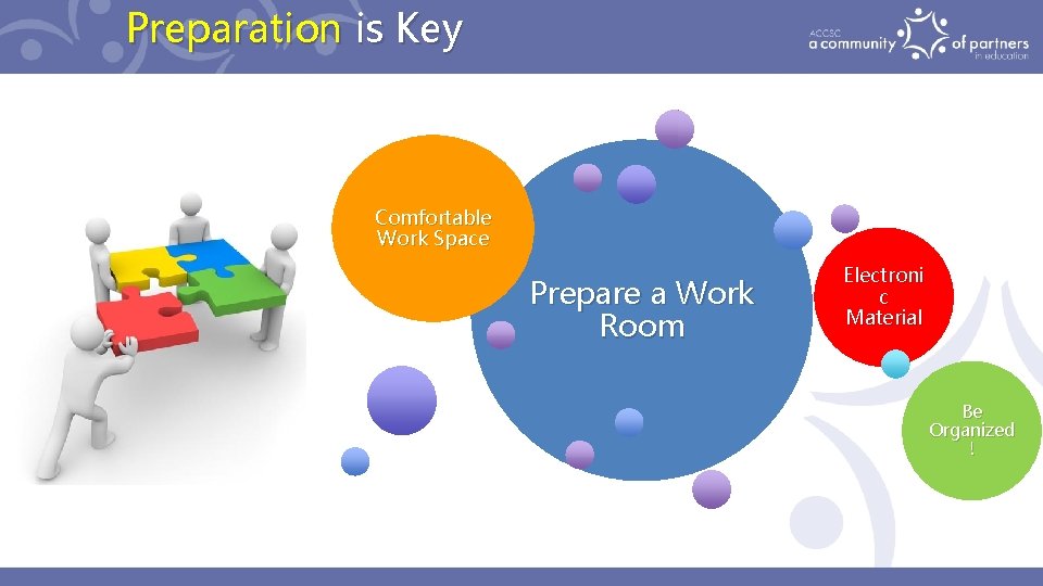Preparation is Key Comfortable Work Space Prepare a Work Room Electroni c Material Be