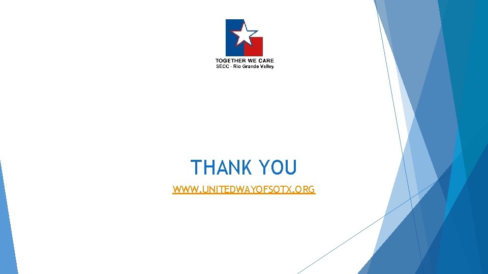 THANK YOU WWW. UNITEDWAYOFSOTX. ORG 