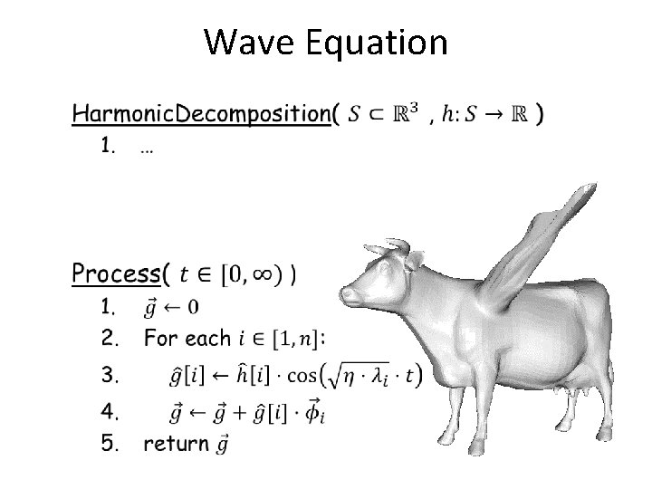 Wave Equation • 