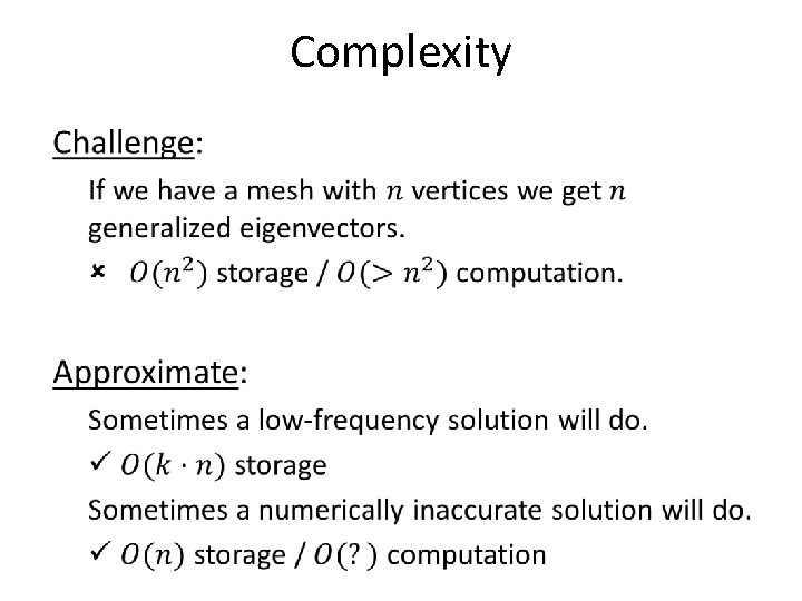 Complexity • 