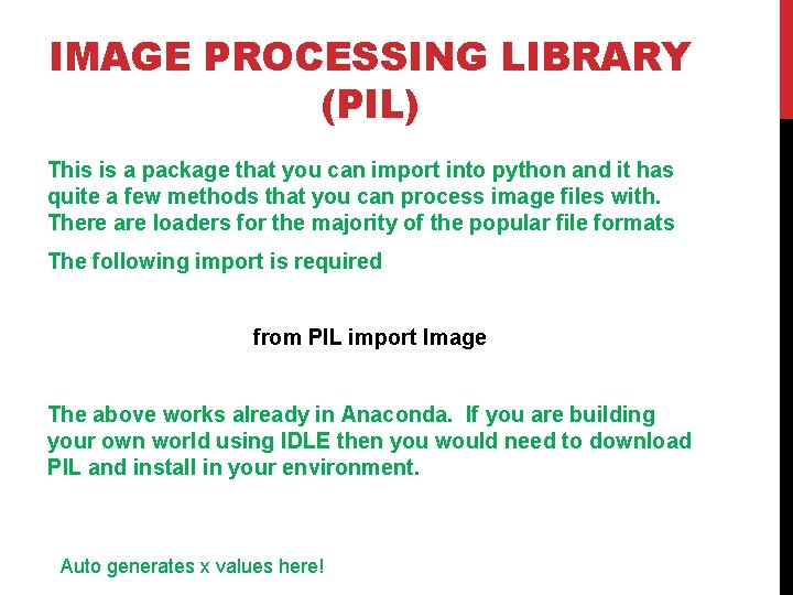 Image Processing Library Pil This Is A Package