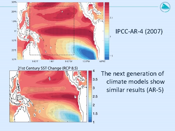 IPCC-AR-4 (2007) The next generation of climate models show similar results (AR-5) 