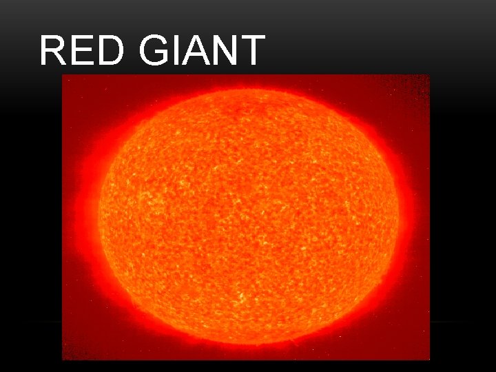 RED GIANT 