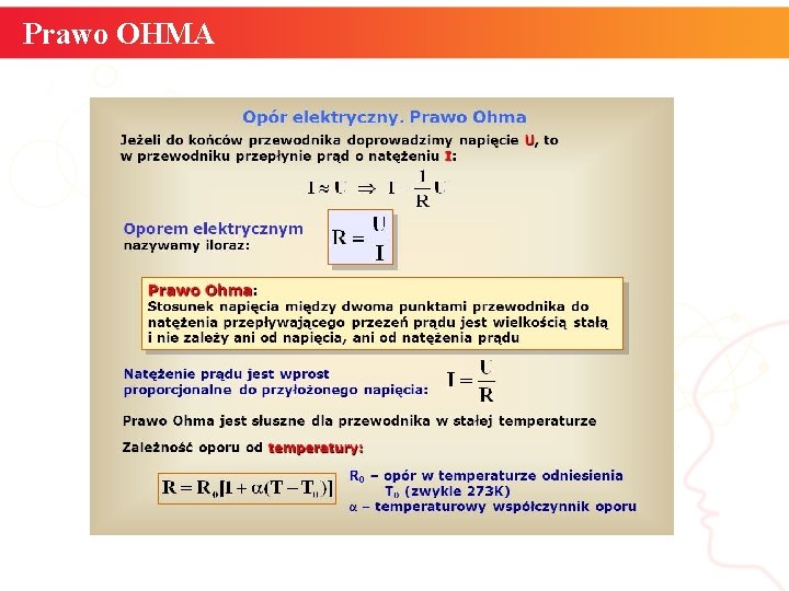 Prawo OHMA informatyka + 5 