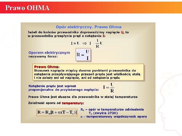 Prawo OHMA informatyka + 5 Prawo OHMA informatyka + 5