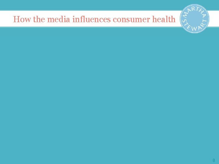 How the media influences consumer health 8 