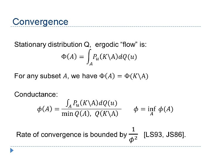 Convergence 