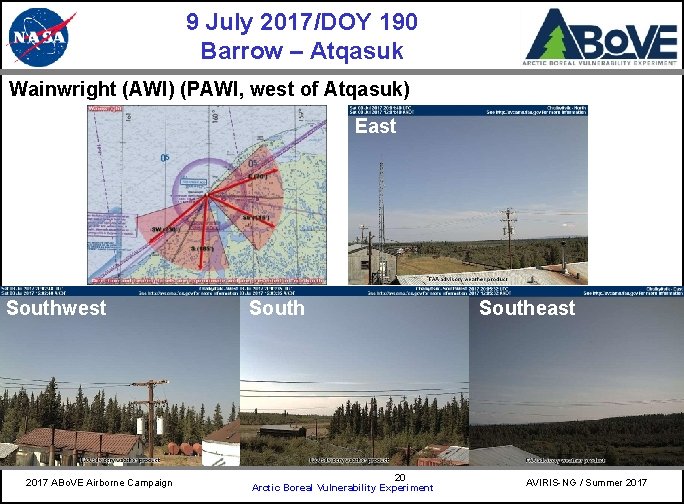 9 July 2017/DOY 190 Barrow – Atqasuk CARVE Wainwright (AWI) (PAWI, west of Atqasuk)