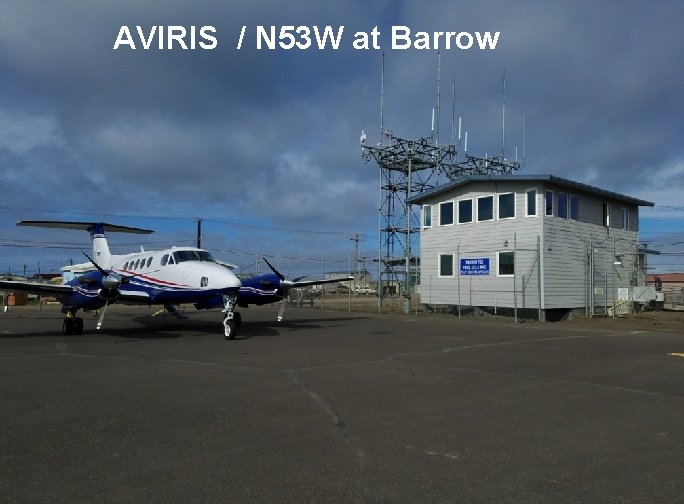 9 July 2017/DOY 190 AVIRIS / N 53 W at Barrow – Atqasuk CARVE