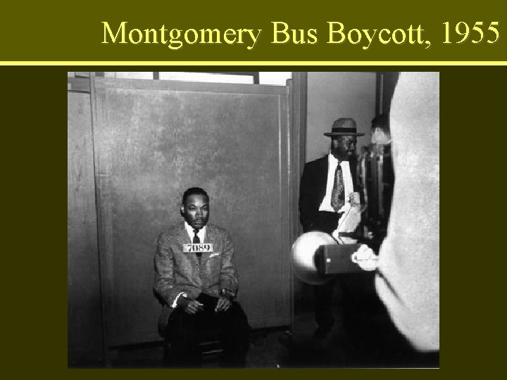 Montgomery Bus Boycott, 1955 