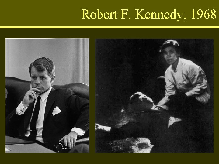 Robert F. Kennedy, 1968 