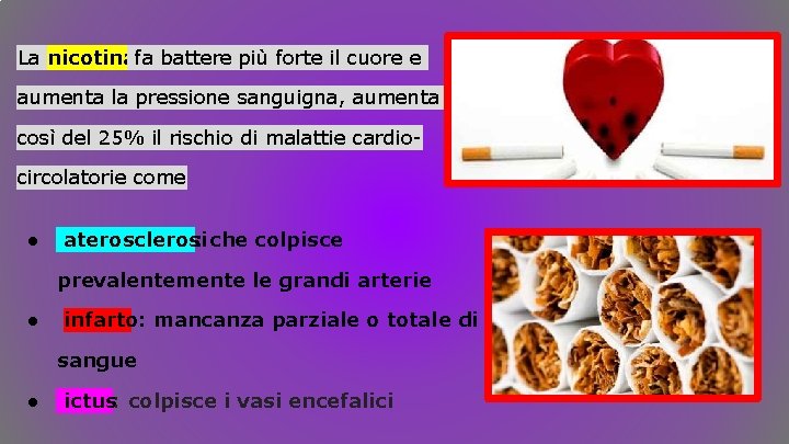 La nicotinafa battere più forte il cuore e aumenta la pressione sanguigna, aumenta così La nicotinafa battere più forte il cuore e aumenta la pressione sanguigna, aumenta così