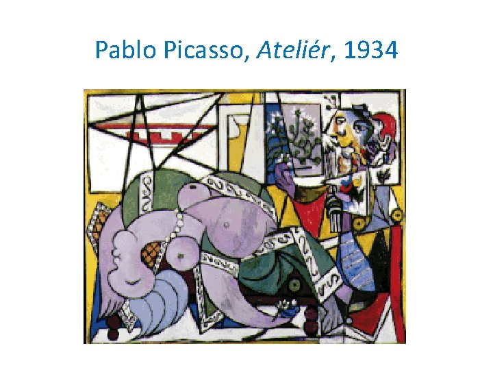 Pablo Picasso, Ateliér, 1934 