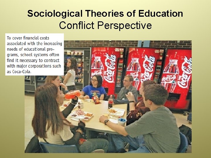 Sociological Theories of Education Conflict Perspective 