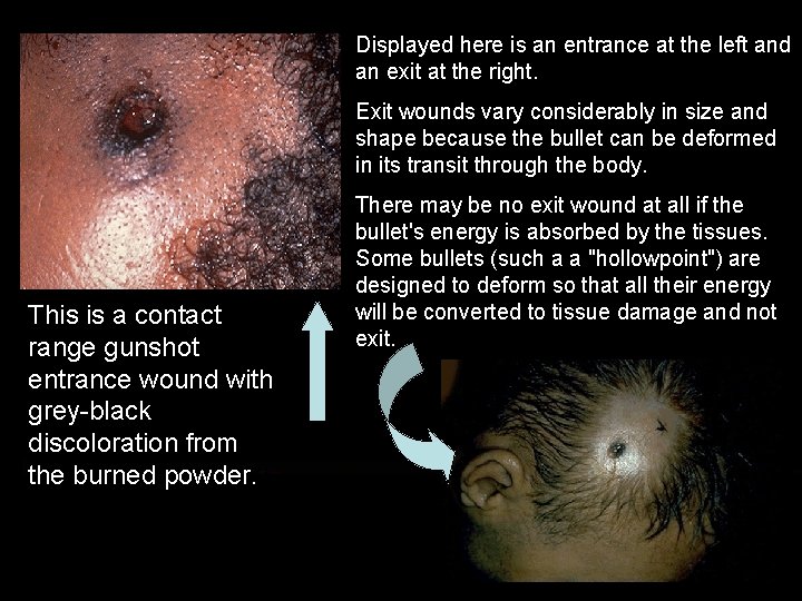 Displayed here is an entrance at the left and an exit at the right.