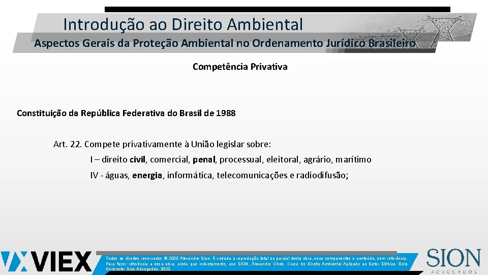  Introdução ao Direito Ambiental Aspectos Gerais da Proteção Ambiental no Ordenamento Jurídico Brasileiro