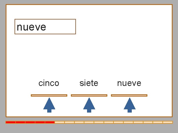 nueve cinco siete nueve 