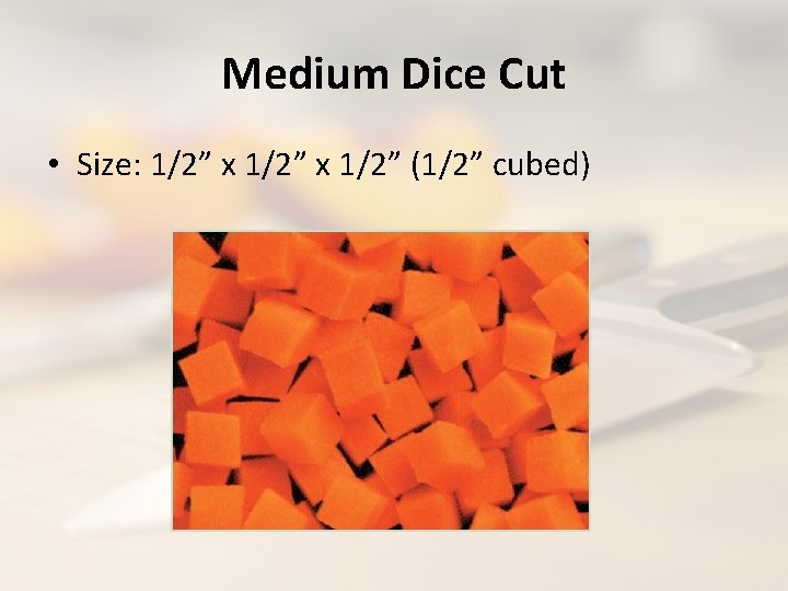 Knife Skills Cutting Boards A cutting board is