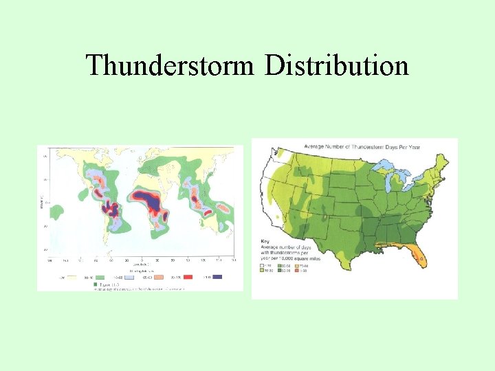 Thunderstorm Distribution 