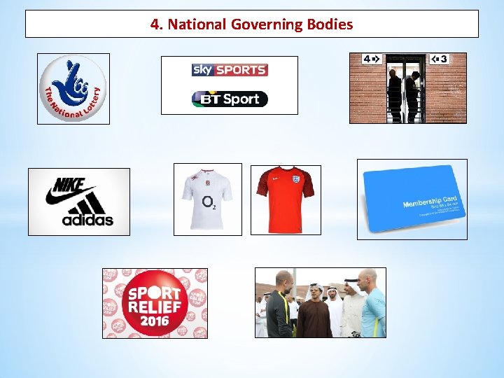 4. National Governing Bodies 