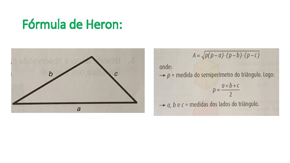 Fórmula de Heron: 