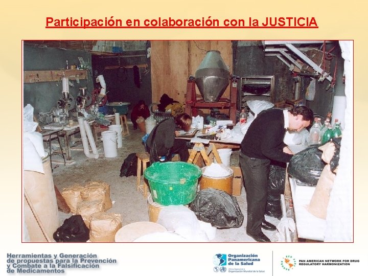 Participación en colaboración con la JUSTICIA 