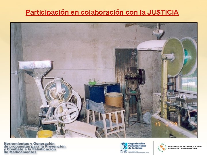 Participación en colaboración con la JUSTICIA 