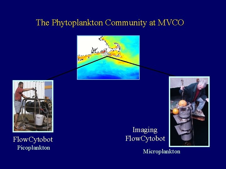 The Phytoplankton Community at MVCO Flow. Cytobot Picoplankton Imaging Flow. Cytobot Microplankton 