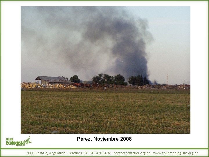 Pérez. Noviembre 2008 