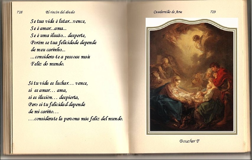728 El rincón del abuelo Cuadernillo de Arte Se tua vida é lutar. .