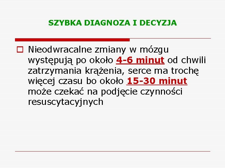 BEZPIECZNY W CZASIE WAKACJI PIERWSZA POMOC PRZEDMEDYCZNA ZASADY