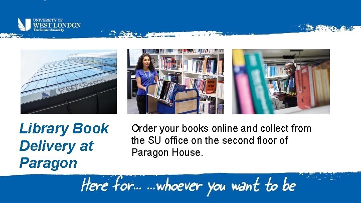 Library Book Delivery at Paragon Order your books online and collect from the SU