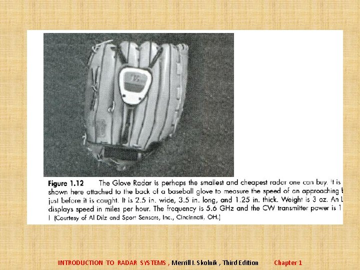 INTRODUCTION TO RADAR SYSTEMS , Merrill I. Skolnik , Third Edition Chapter 1 
