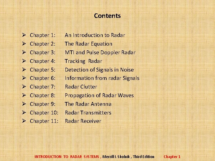 Contents Ø Ø Ø Chapter 1: Chapter 2: Chapter 3: Chapter 4: Chapter 5: