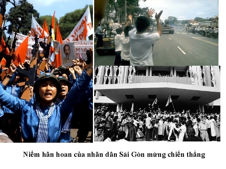 Niềm hân hoan của nhân dân Sài Gòn mừng chiến thắng 