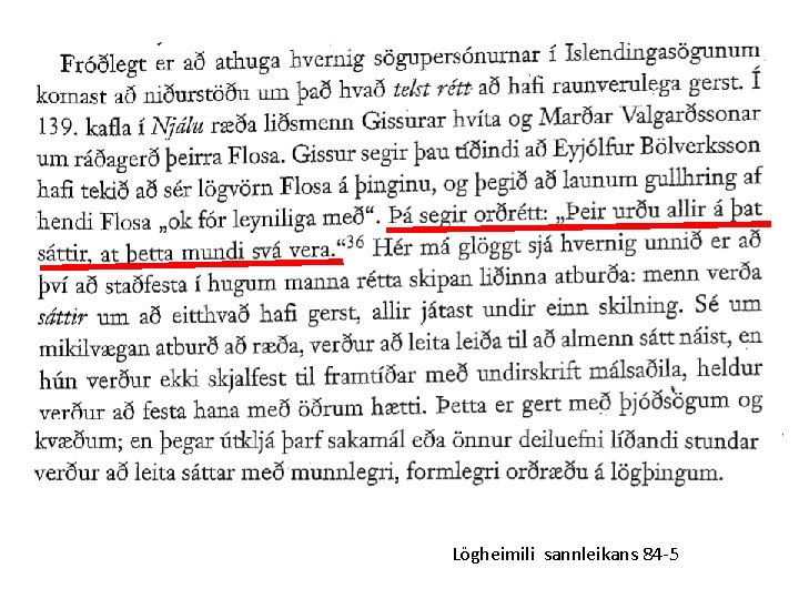 Lögheimili sannleikans 84 -5 