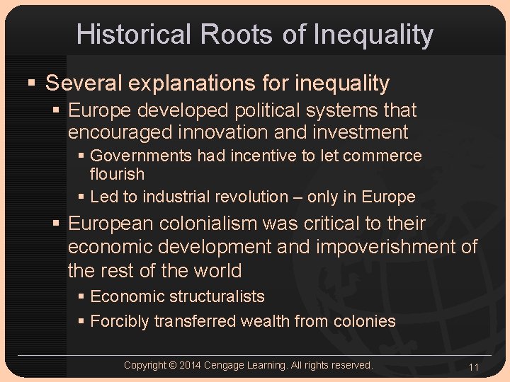 Chapter 12 The Problem of Global Inequality Learning