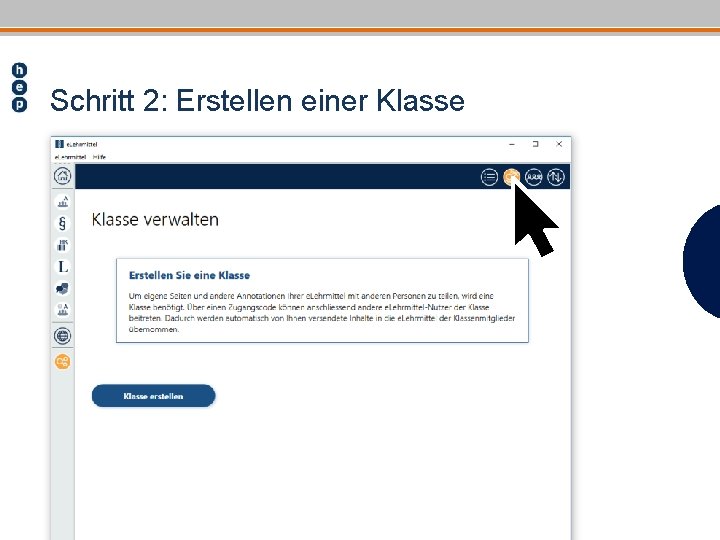 Schritt 2: Erstellen einer Klasse 