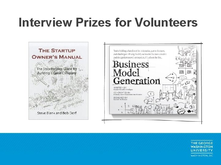 Interview Prizes for Volunteers 