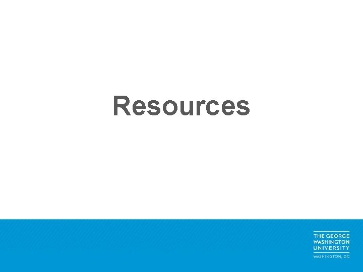 Resources 