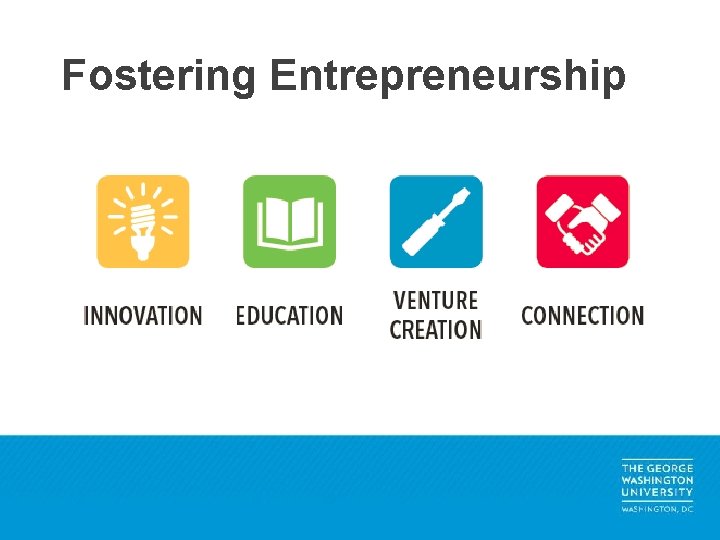 Fostering Entrepreneurship 