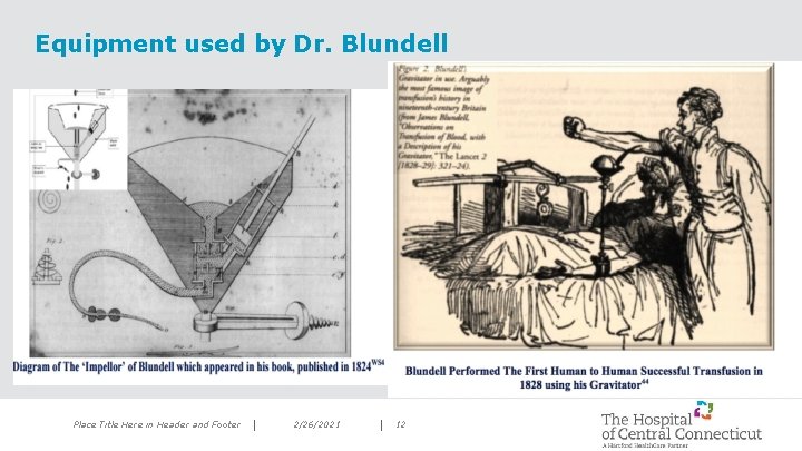 Equipment used by Dr. Blundell Place Title Here in Header and Footer 2/26/2021 12