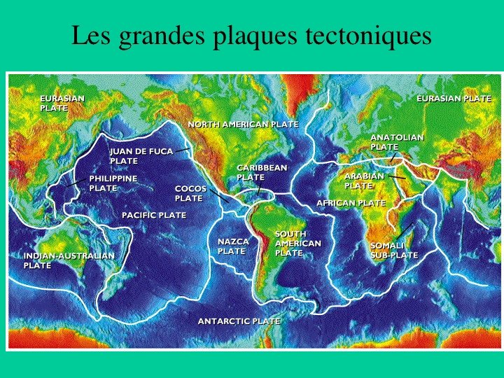 Tectonique des plaques 