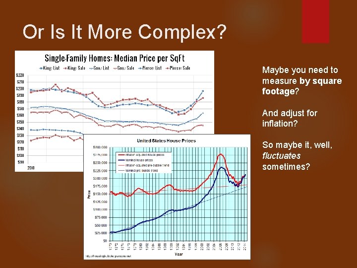 Or Is It More Complex? Maybe you need to measure by square footage? And