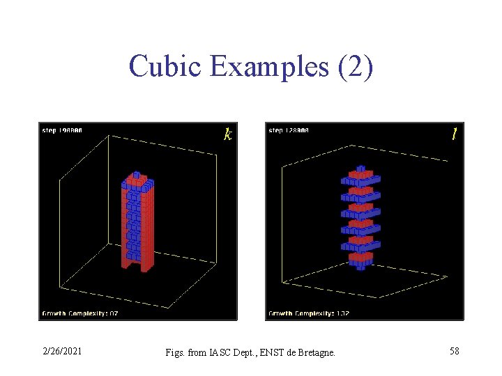 Cubic Examples (2) 2/26/2021 Figs. from IASC Dept. , ENST de Bretagne. 58 