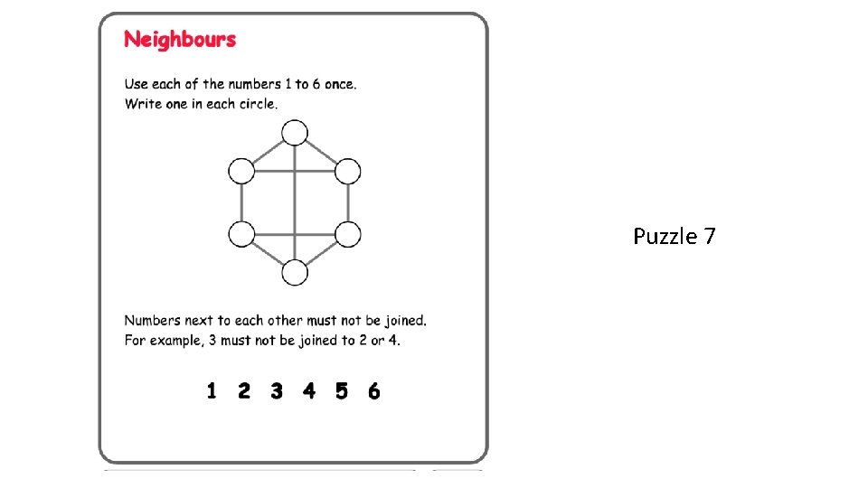 Puzzle 7 