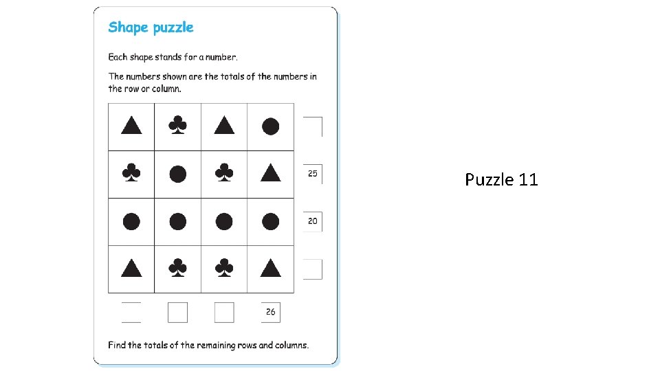 Puzzle 11 