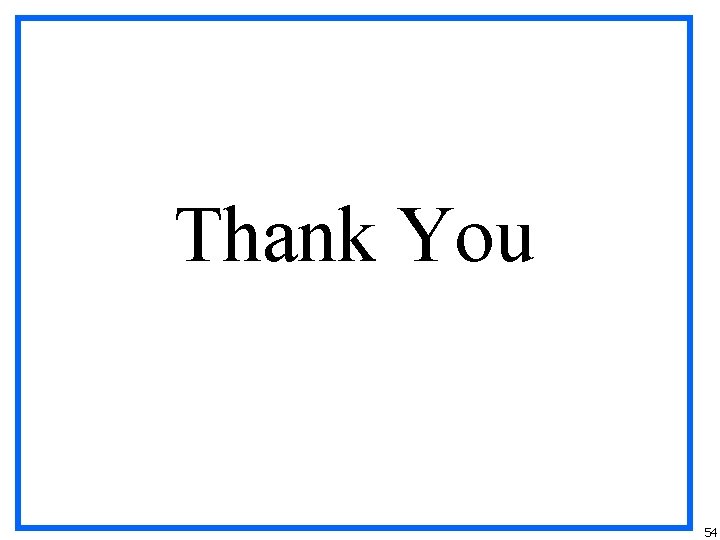 Thank You 54 