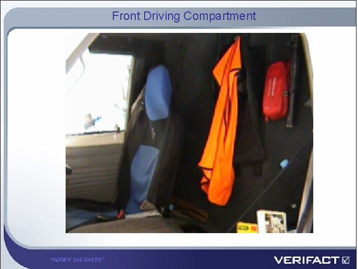 Front Driving Compartment 